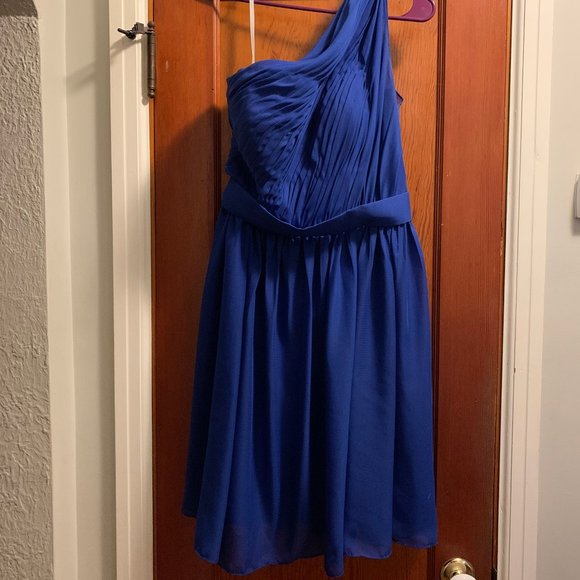 Royal Blue Bridesmaid Dress - Picture 1 of 6